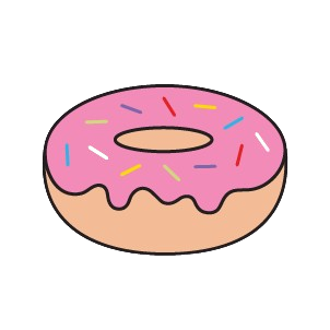 Sprinkled Donut